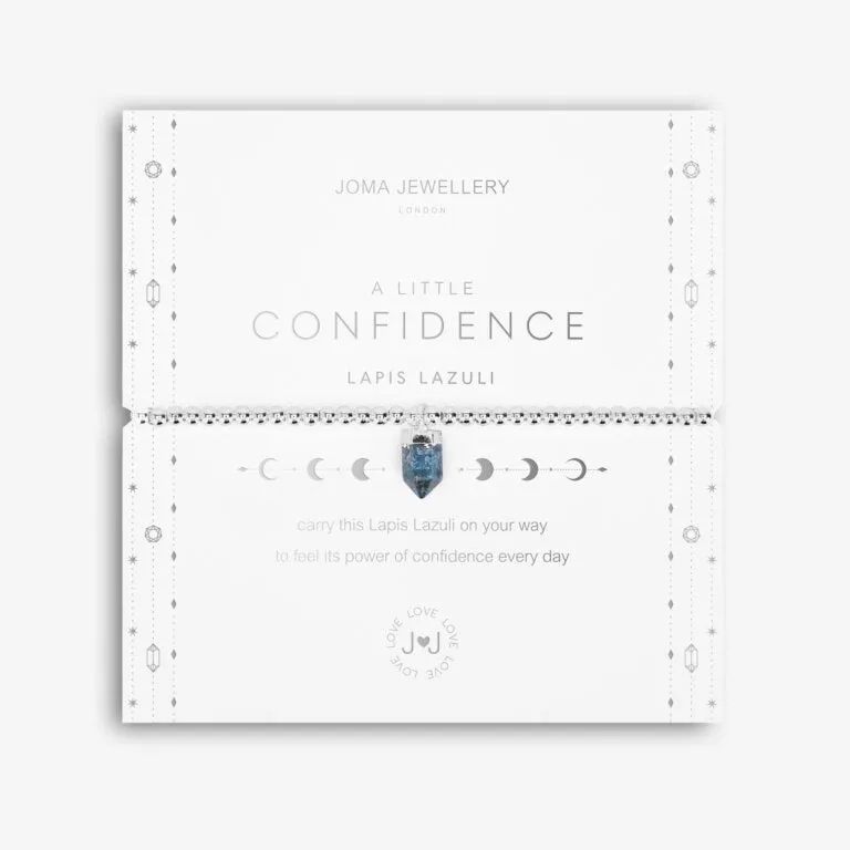 AFFIRMATION CRYSTAL A LITTLE 'CONFIDENCE' BRACELET