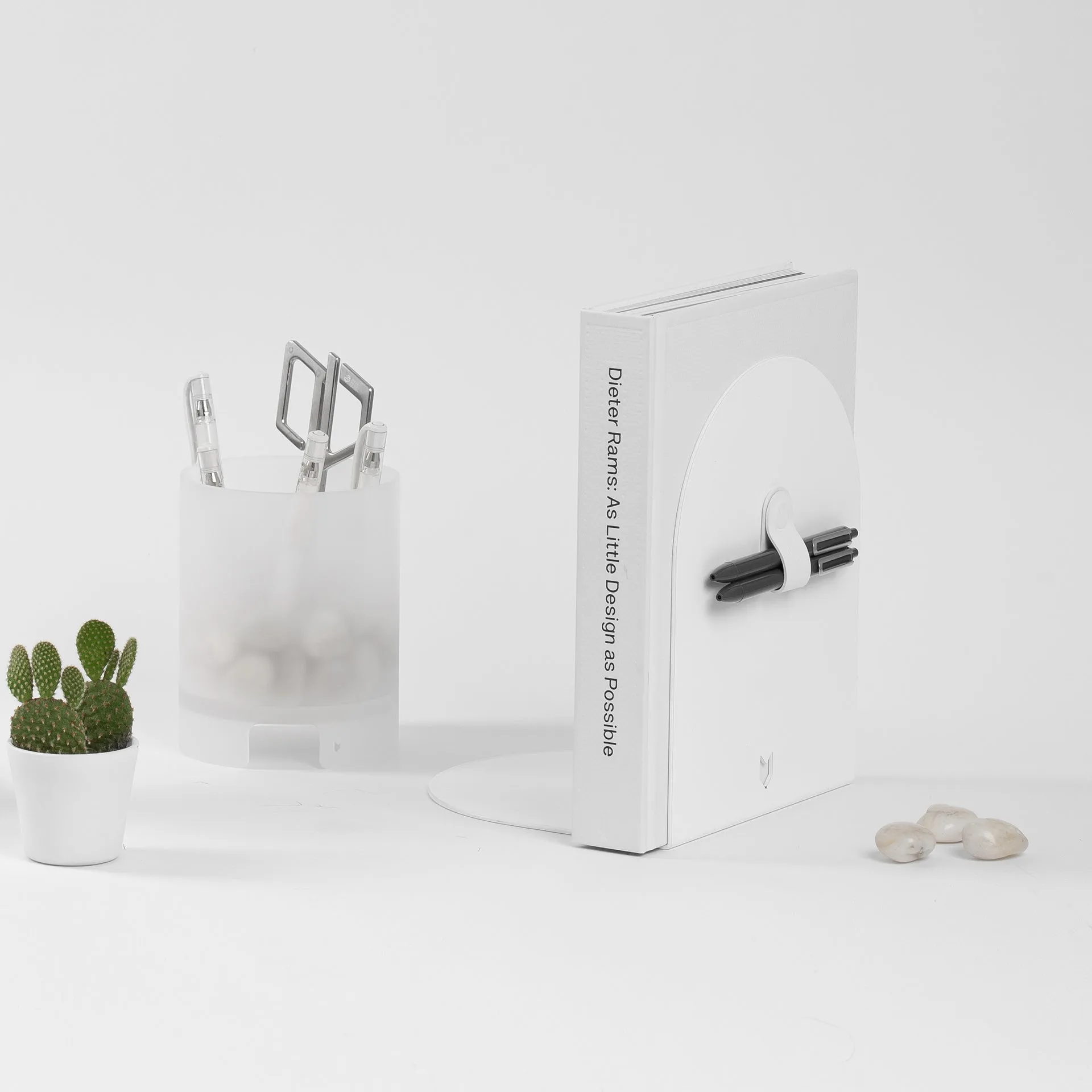 Bookend - White
