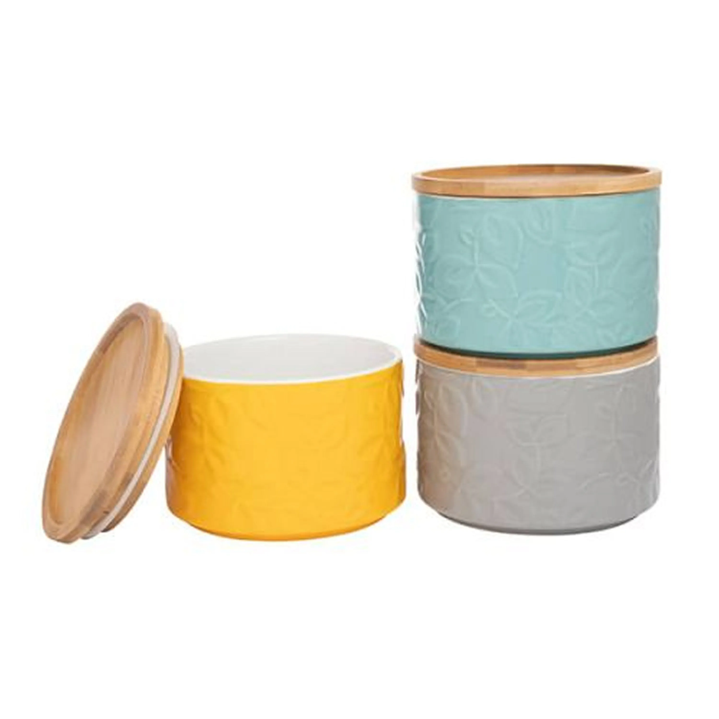 Catherine Langsfield 24cm Inga Stacking Storage Jar (Set of 3)