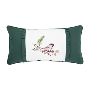 Chickadee Pillow Pleated