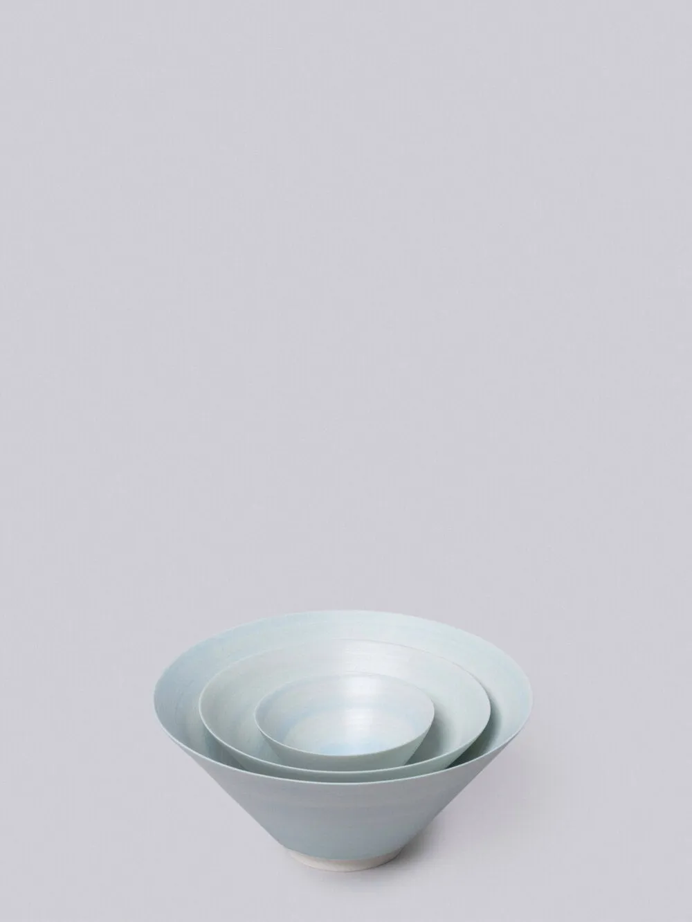 CONICAL BOWL (ROBIN EGG BLUE)