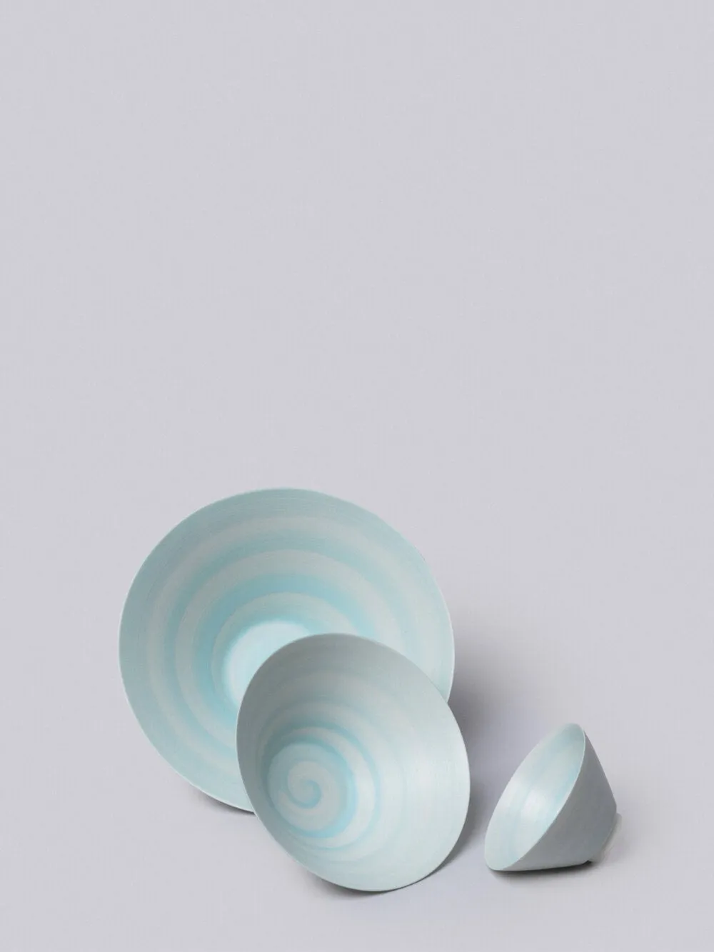 CONICAL BOWL (ROBIN EGG BLUE)
