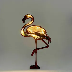 Flamingo Carving Handcraft Gift