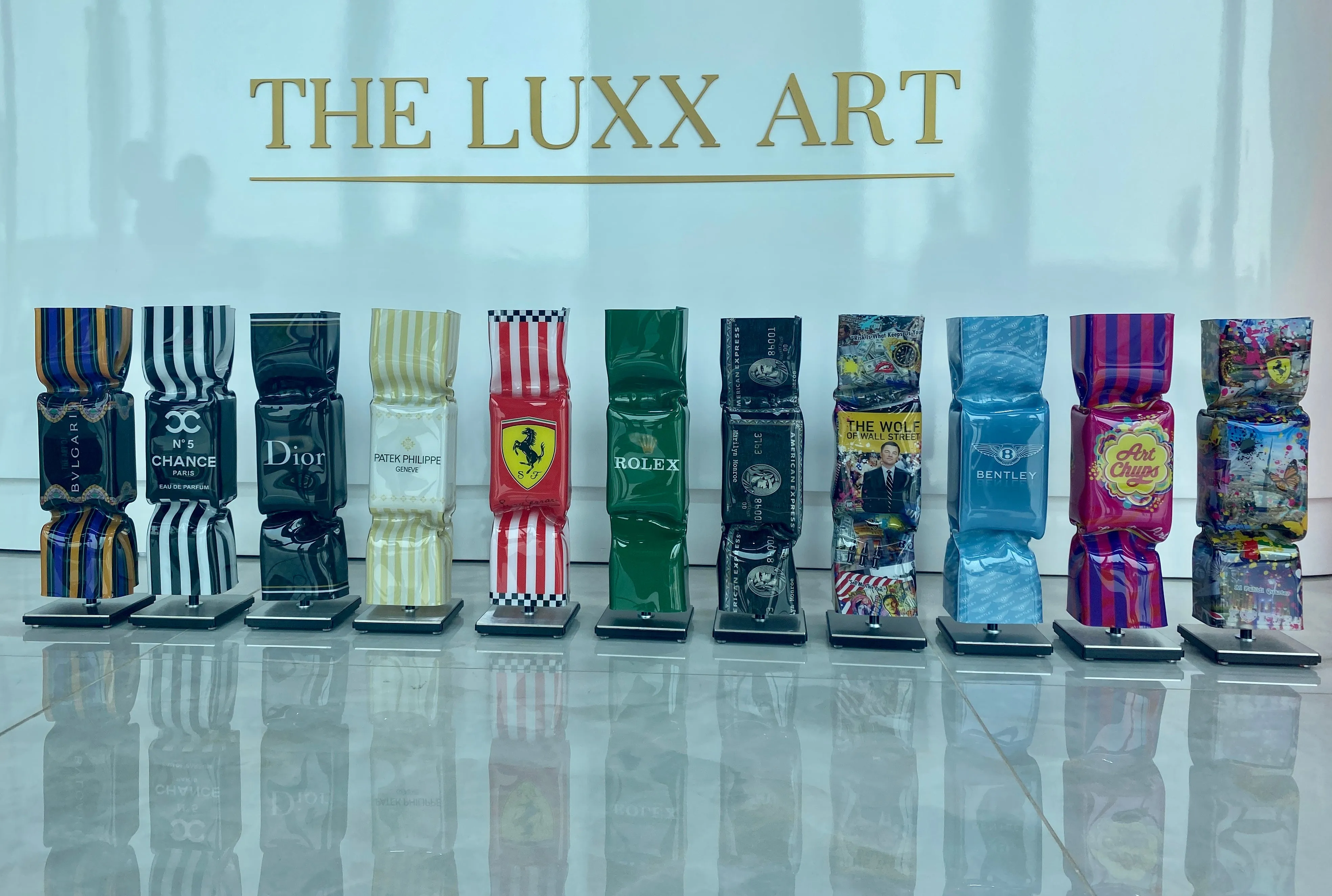 Homage To The Wolf Of Wallstreet - Candy Art