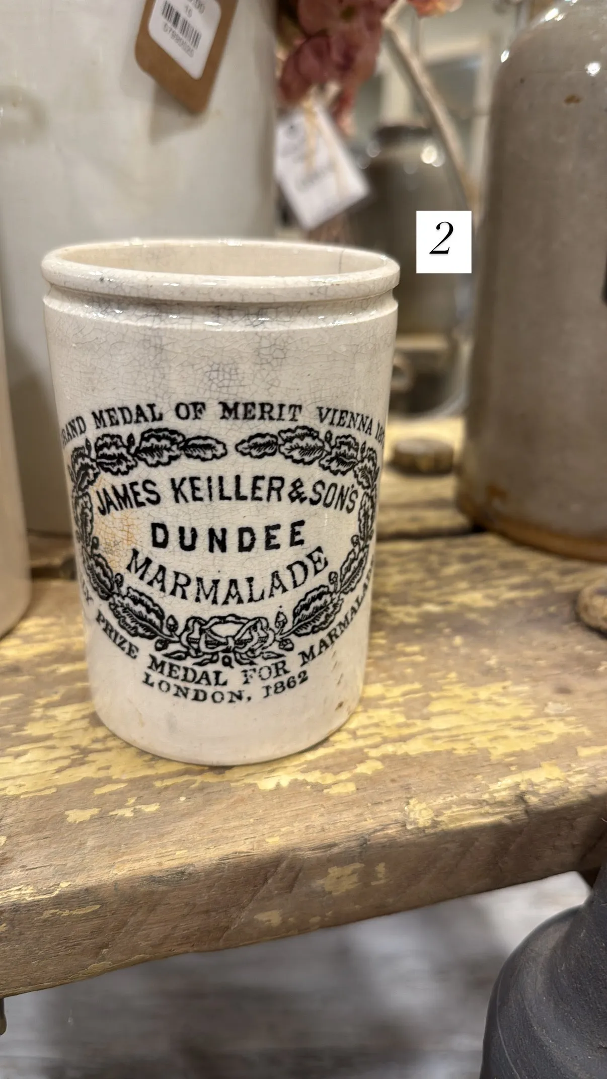James Keiller Marmalade Jars