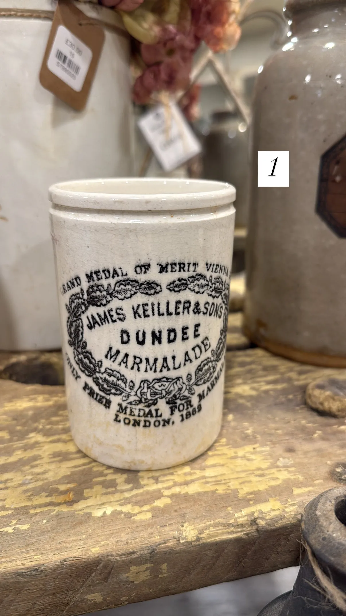 James Keiller Marmalade Jars