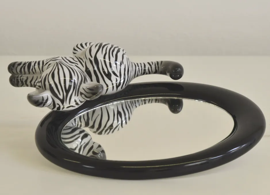 Kitty Delux by Goebel - Zebra Kitty Mirror