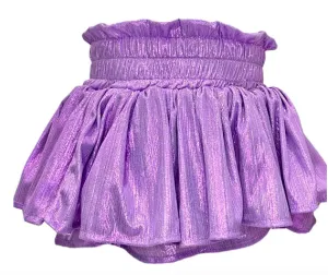 Lavender Metallic Skirt