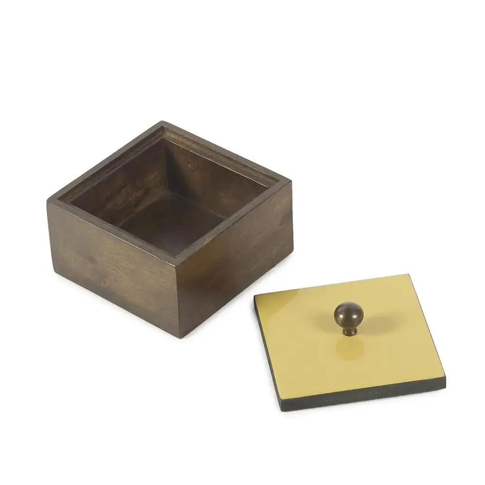 Mango Square Wooden Box