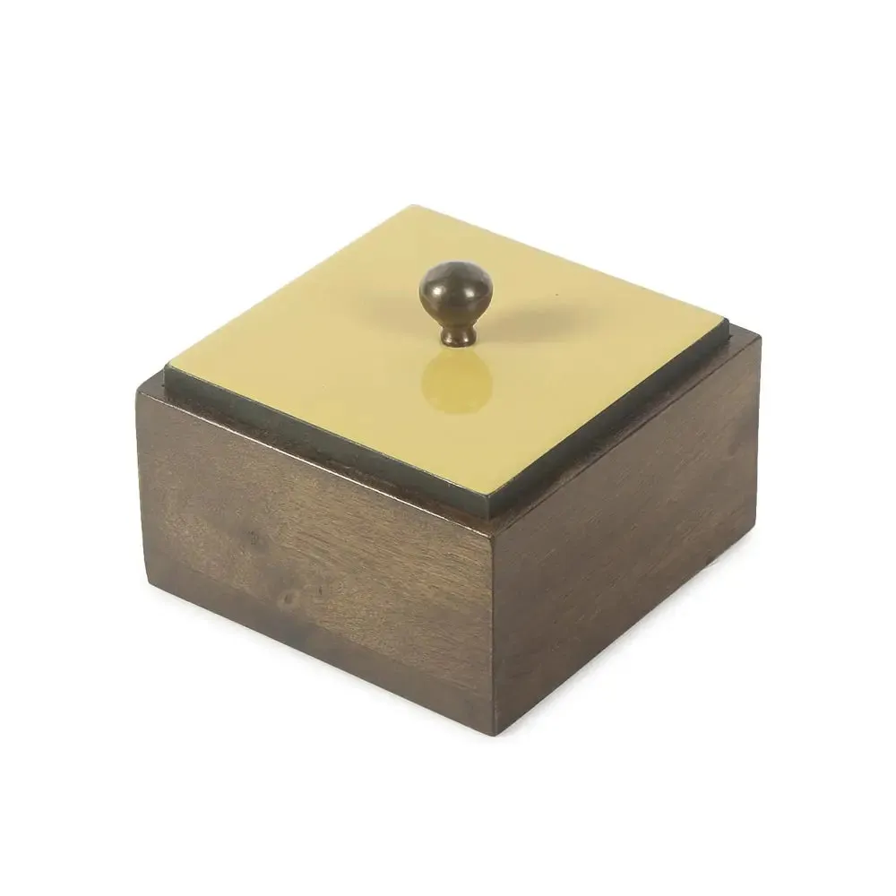 Mango Square Wooden Box
