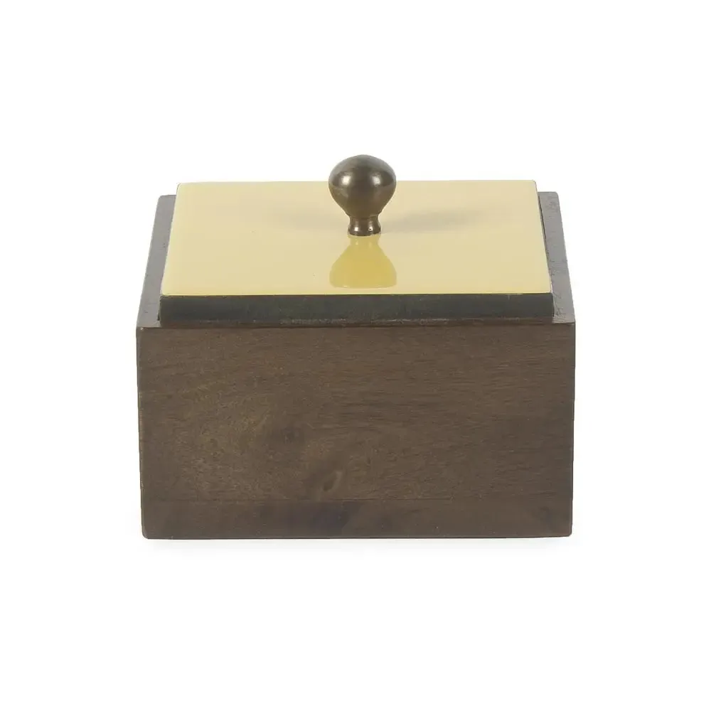 Mango Square Wooden Box