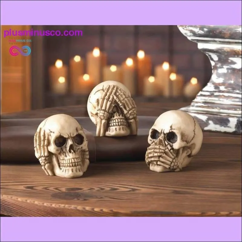 No Evil Skulls ll Plusminusco.com