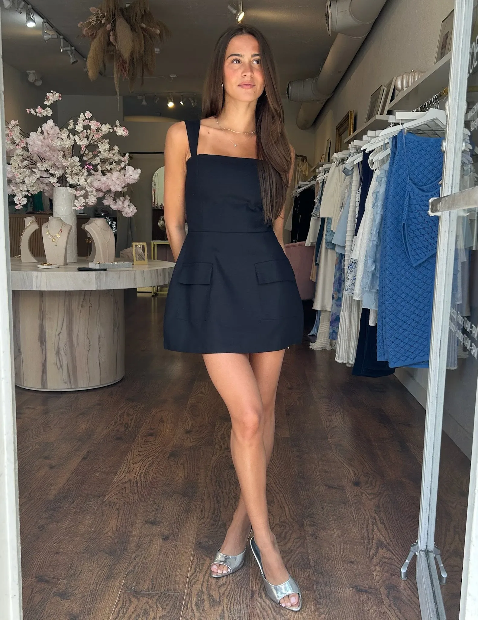 Olivia Romper - Black