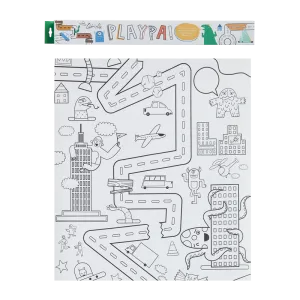 Playpa Paper - Monsters Take Over the City by Olli Ella