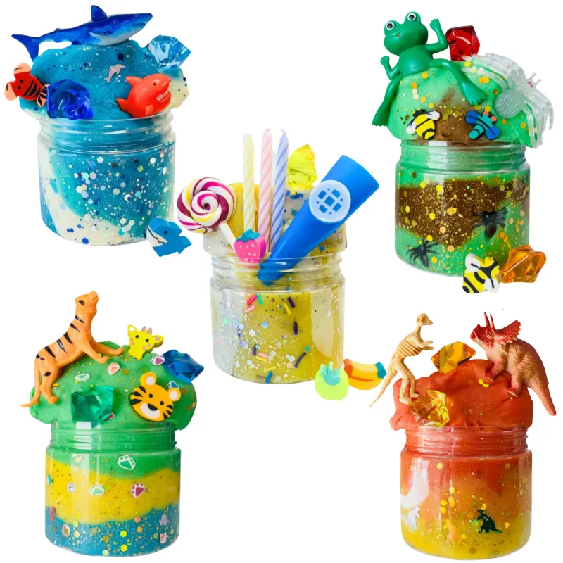 Sensory Dough Magical Jars - 5 Different Varieties