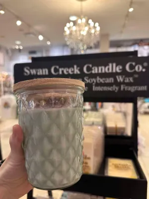 Swan Creek LEMON VERBENA Timeless Jar Candle