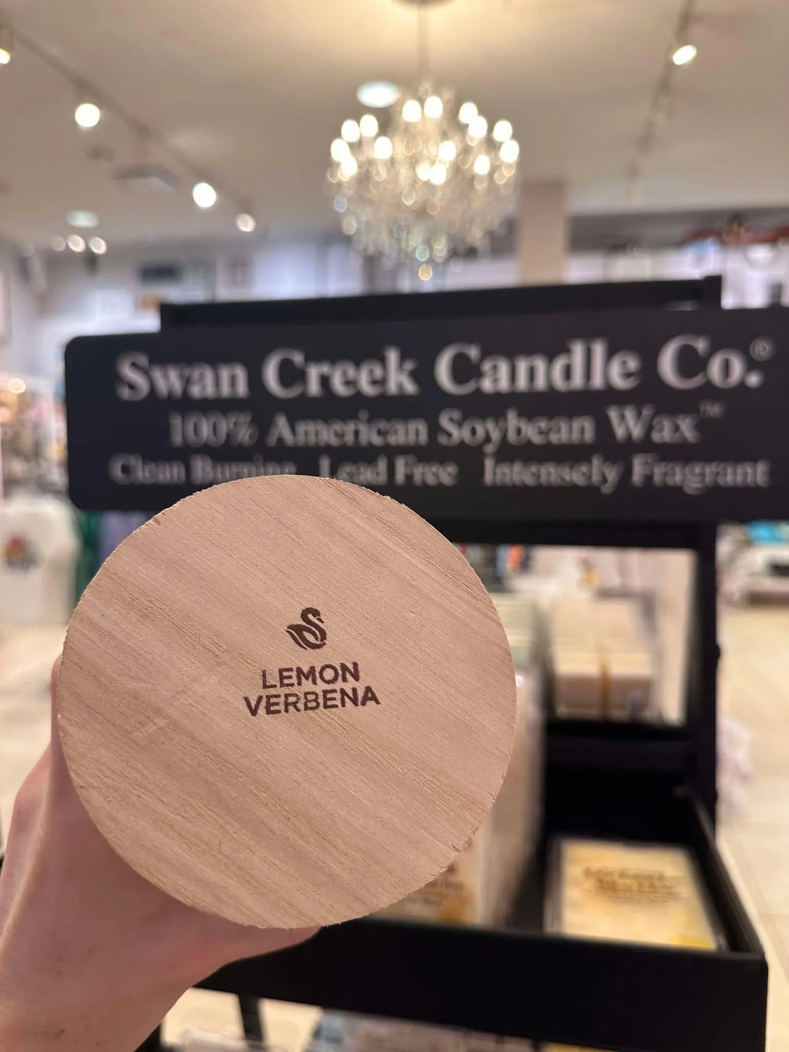 Swan Creek LEMON VERBENA Timeless Jar Candle