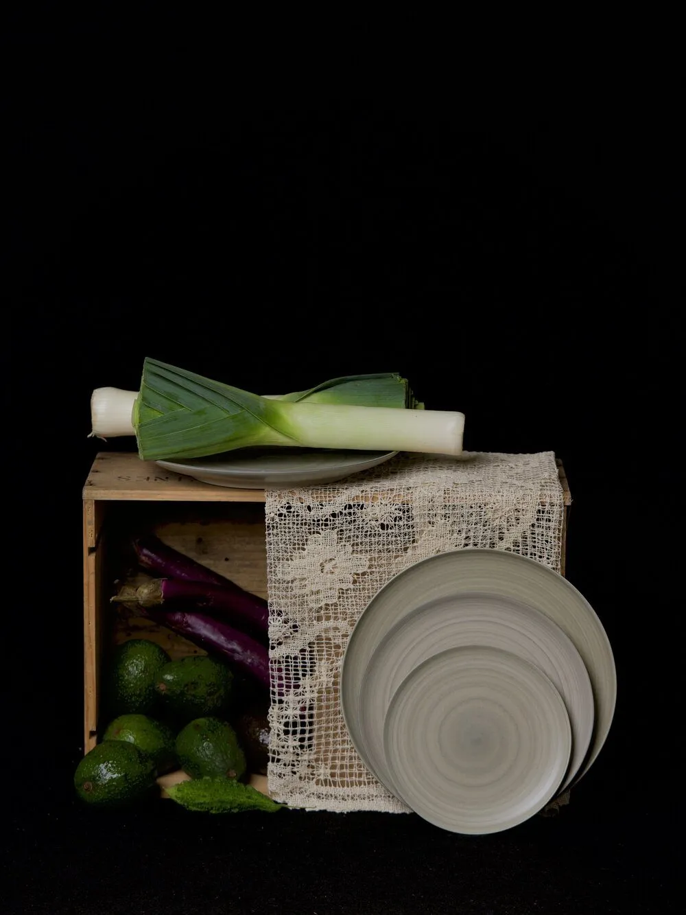 WASH WARE PLATE (SLATE GREY)